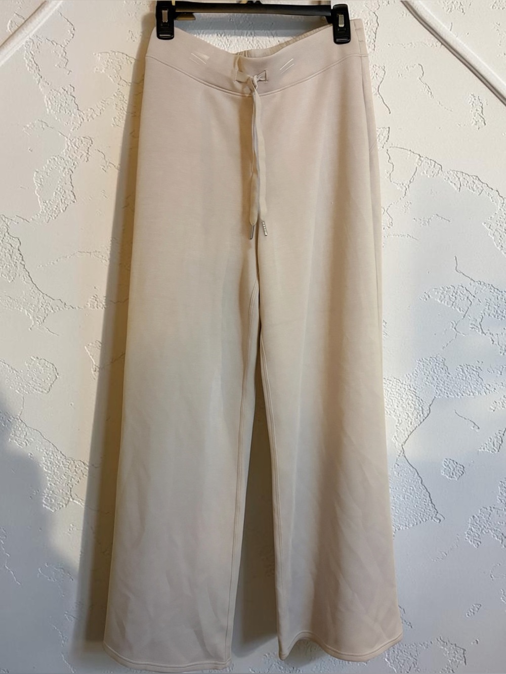 Spanx Air Essentials Tan Wide Leg Pants Size Large
